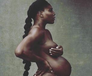 Serena Williams újszülött